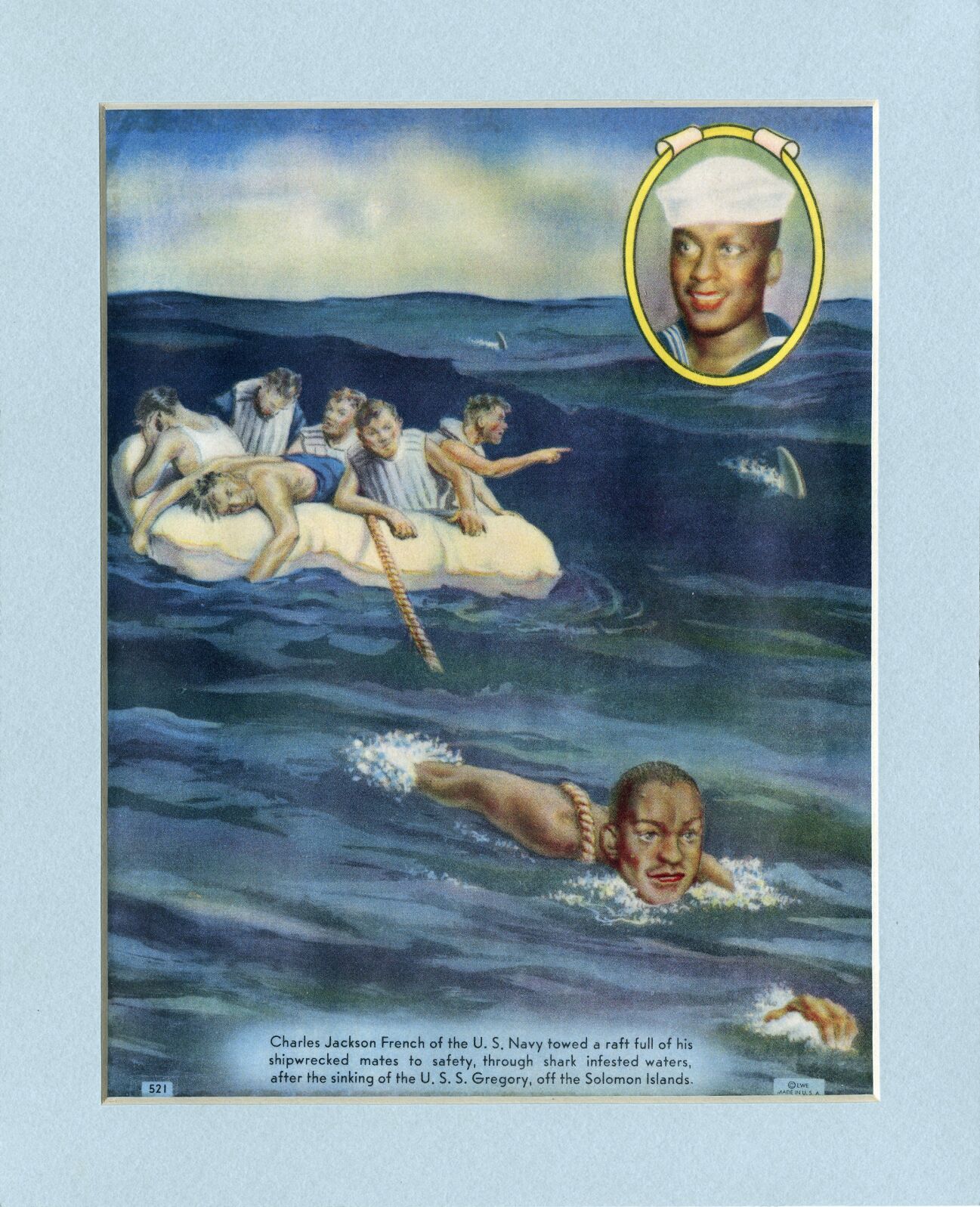 Charles J French -- color illustration